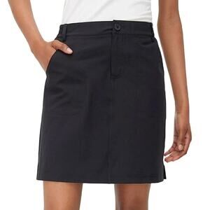 Tilley Women’s Trek Skort, Black, Medium